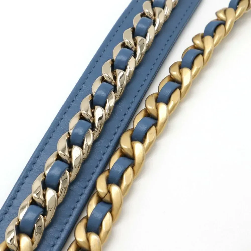 Chanel Denim 19 Coco Mark Crossbody Bag